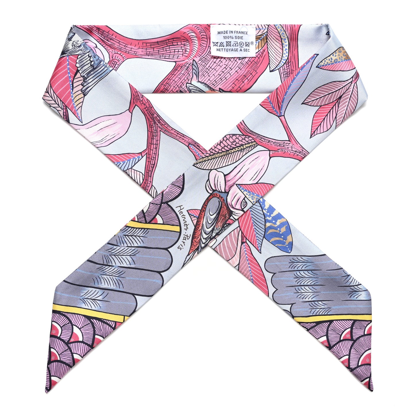 Silk Tree Of Song Twilly Bleu Pale Rose Blue Jean