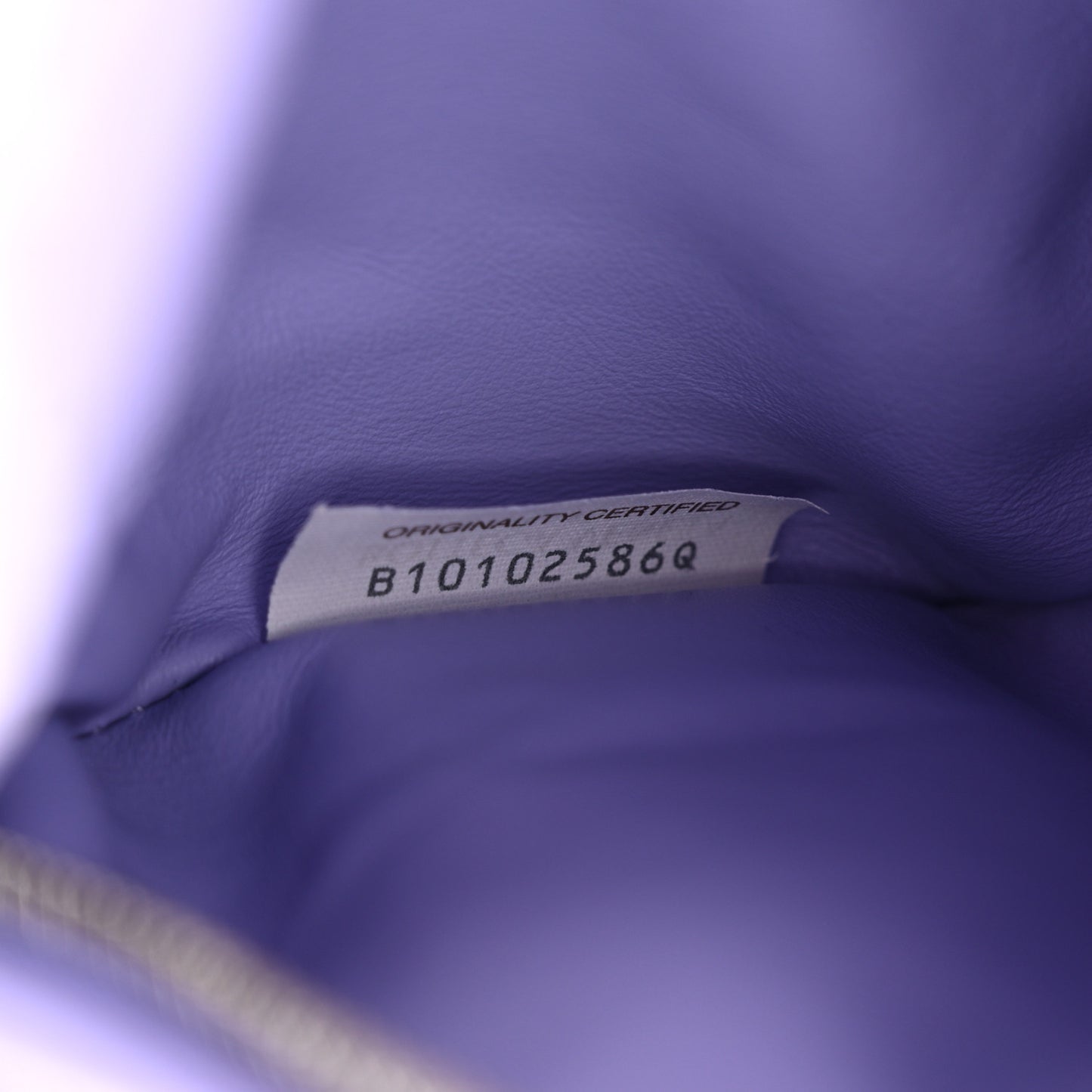 Nappa Intrecciato Mini Jodie Wisteria