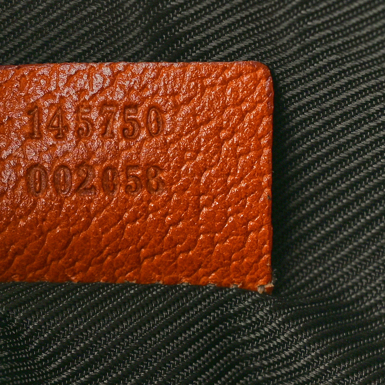 Monogram D Ring Cosmetic Case Light Brown