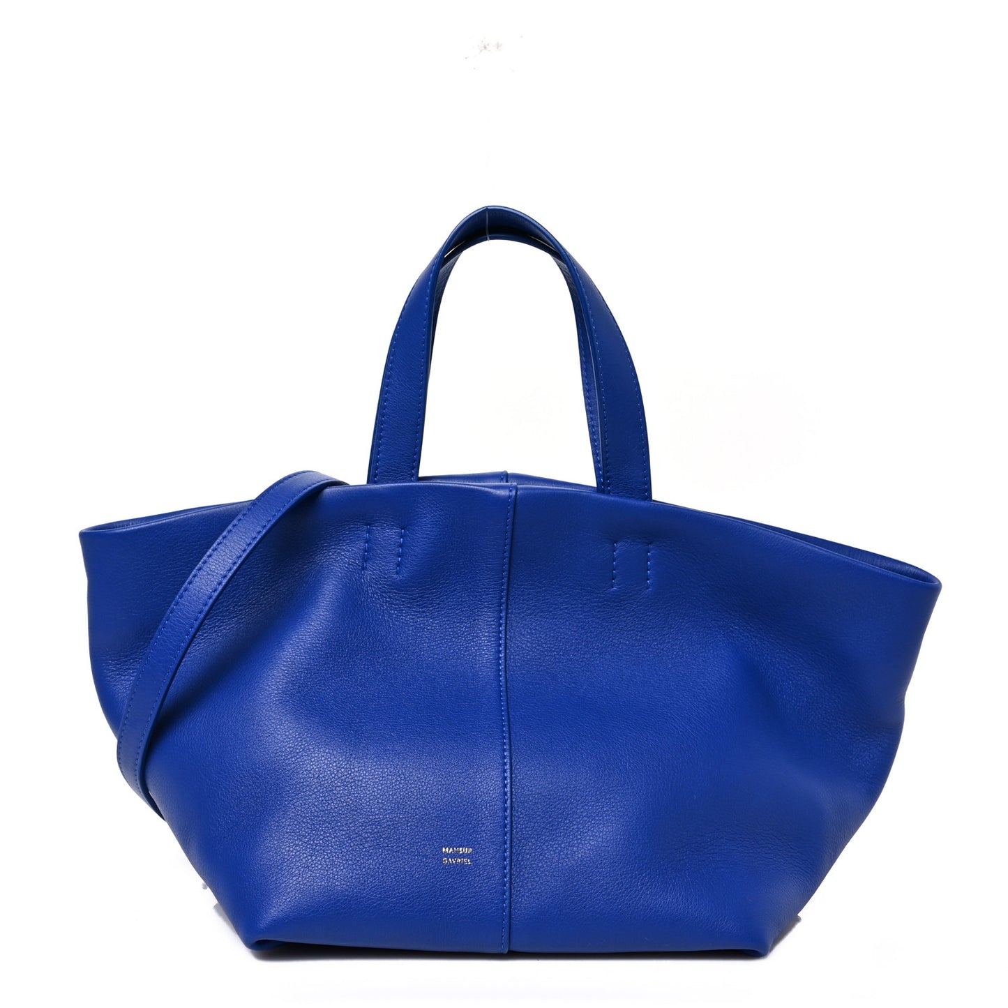 Calfskin Mini Tulipano Bag Elettrico