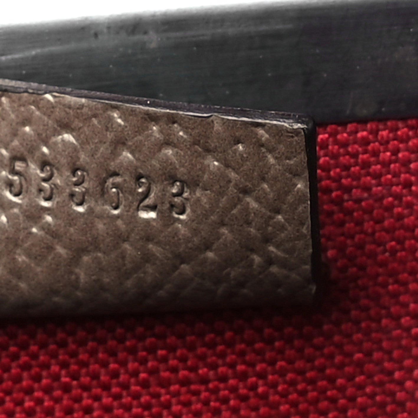 GG Supreme Monogram Globe-Trotter Beauty Case Brown