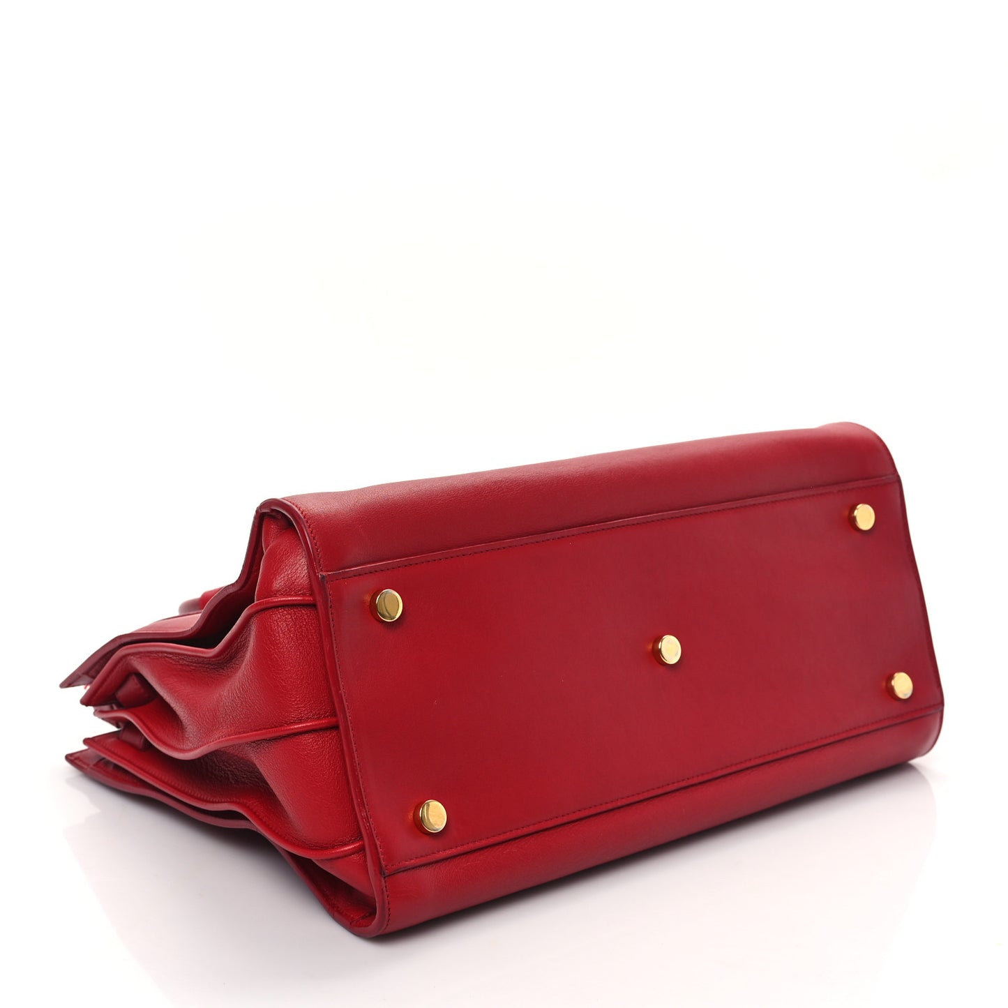 Calfskin Small Sac De Jour Lipstick Red