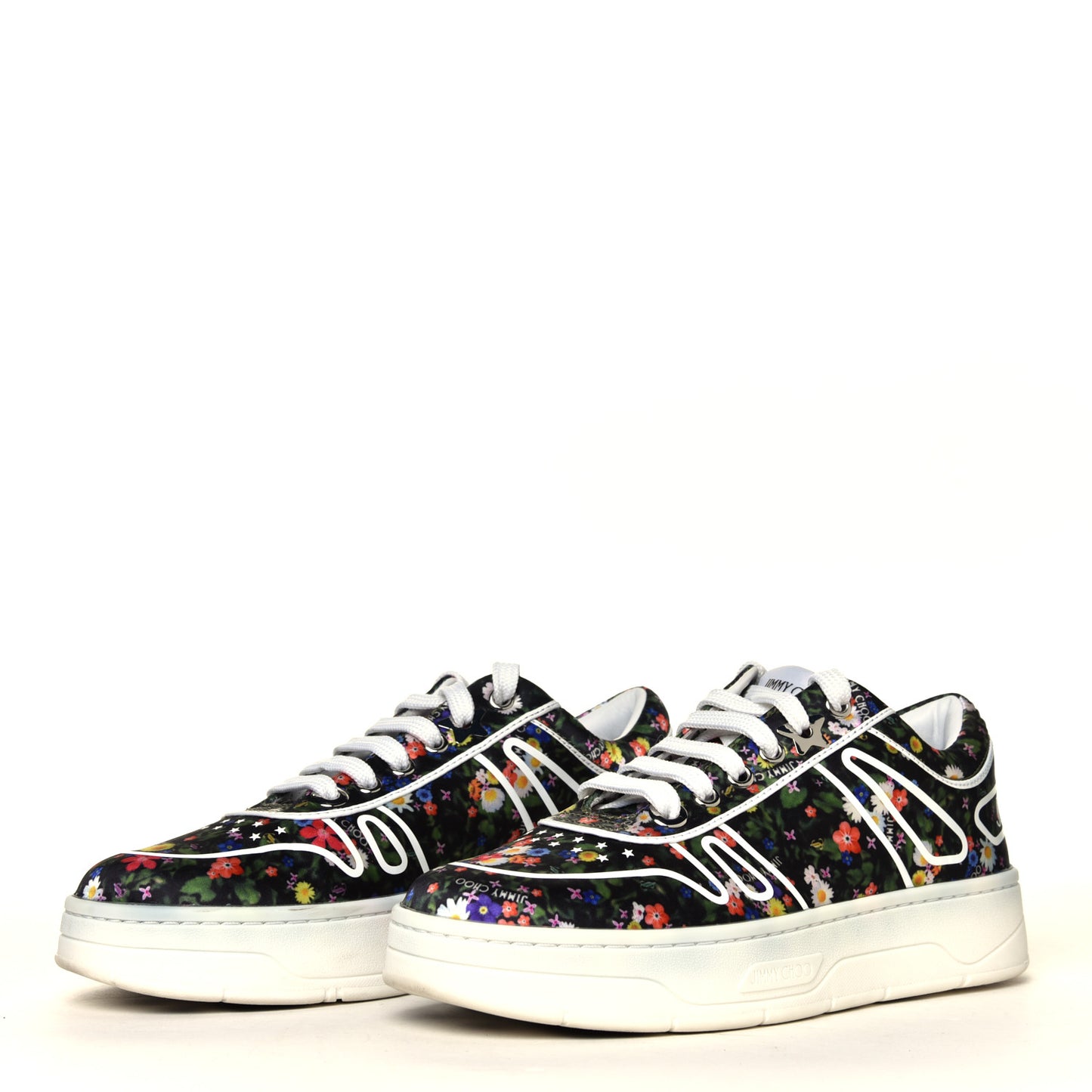 Nylon Ditsy Hawaii Sneakers 35.5 Multicolor