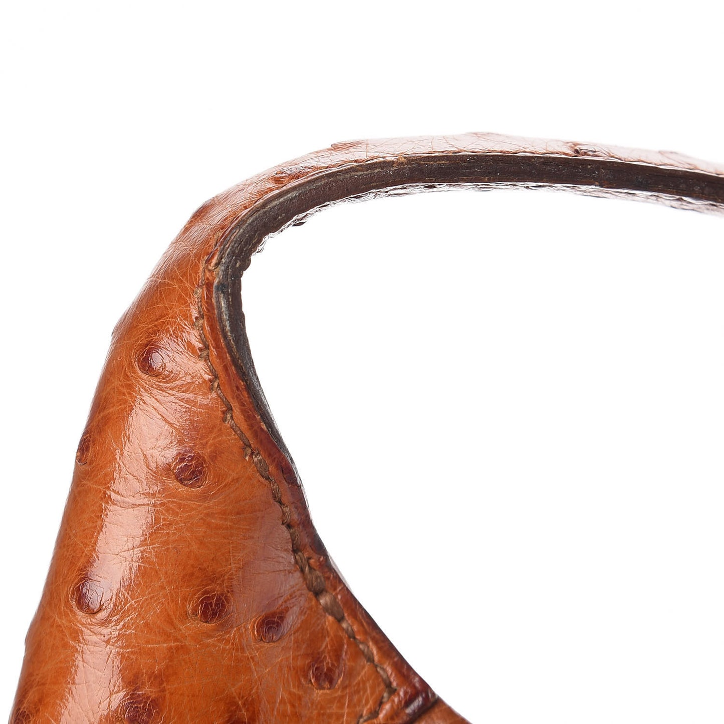 Ostrich Trim II 31 Cognac