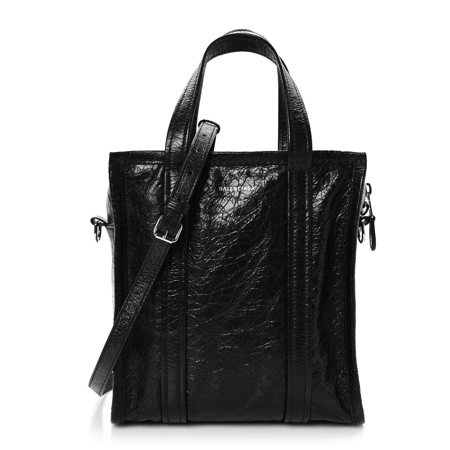 Balenciaga Agneau XS Bazar Shopper Tote Black 1521305 – FASHIONPHILE