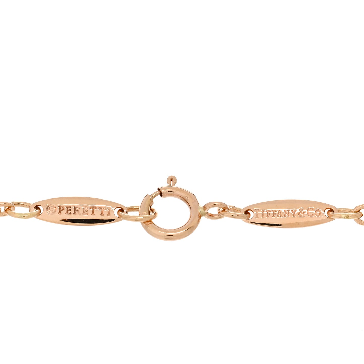 18K Rose Gold Elsa Peretti Open Heart Bracelet