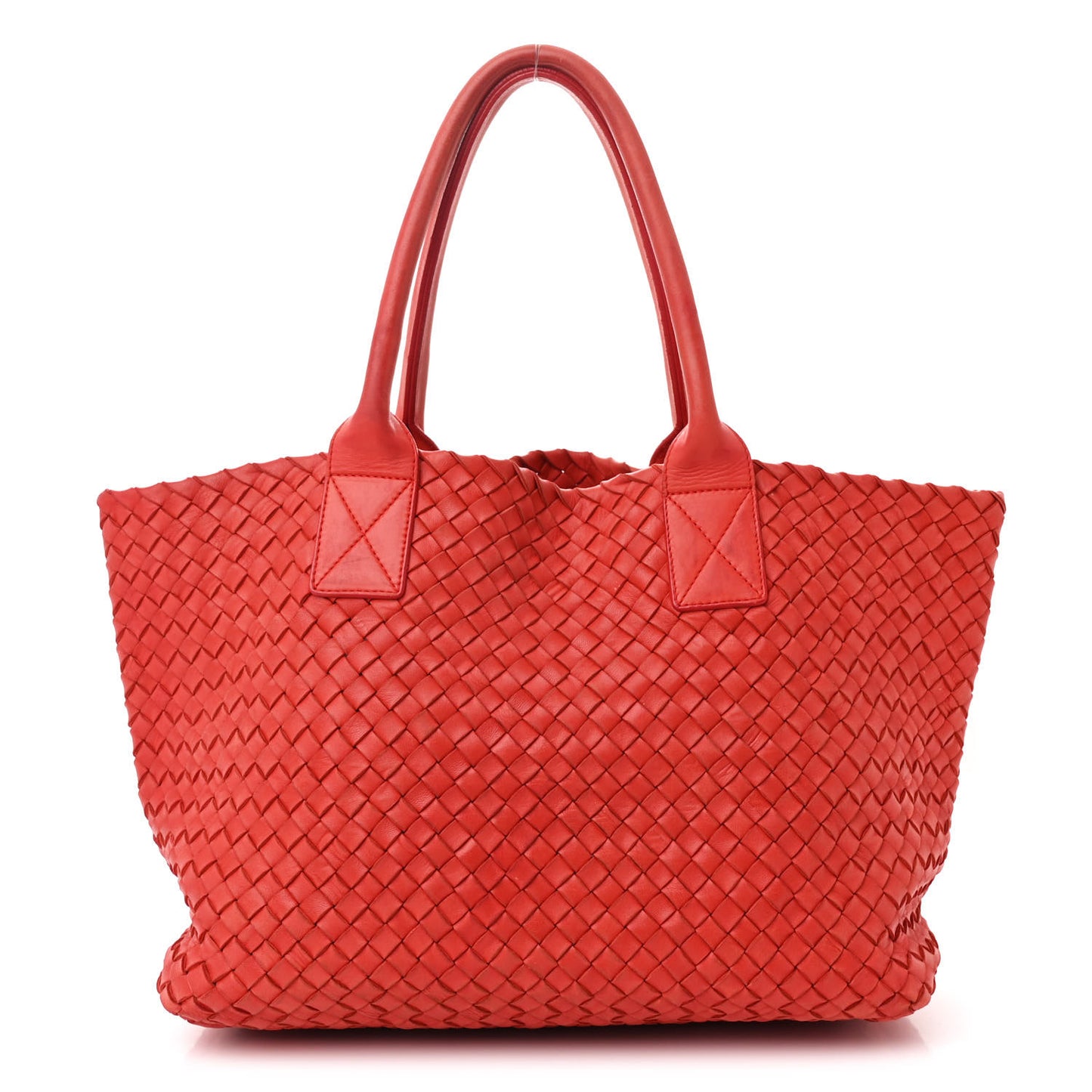 Nappa Intrecciato Mini Cabat Red