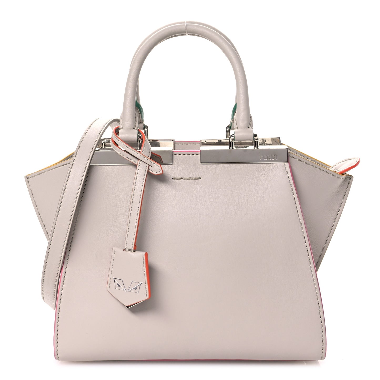 Vitello Dolce Mini 3Jours Tote Grigio Polvere