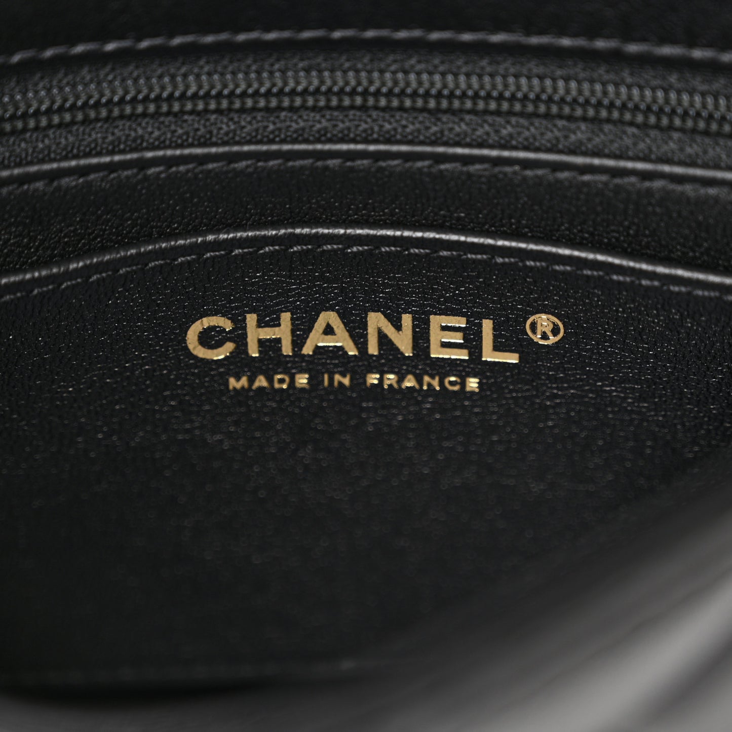 Lambskin Quilted Top Handle Flap Black