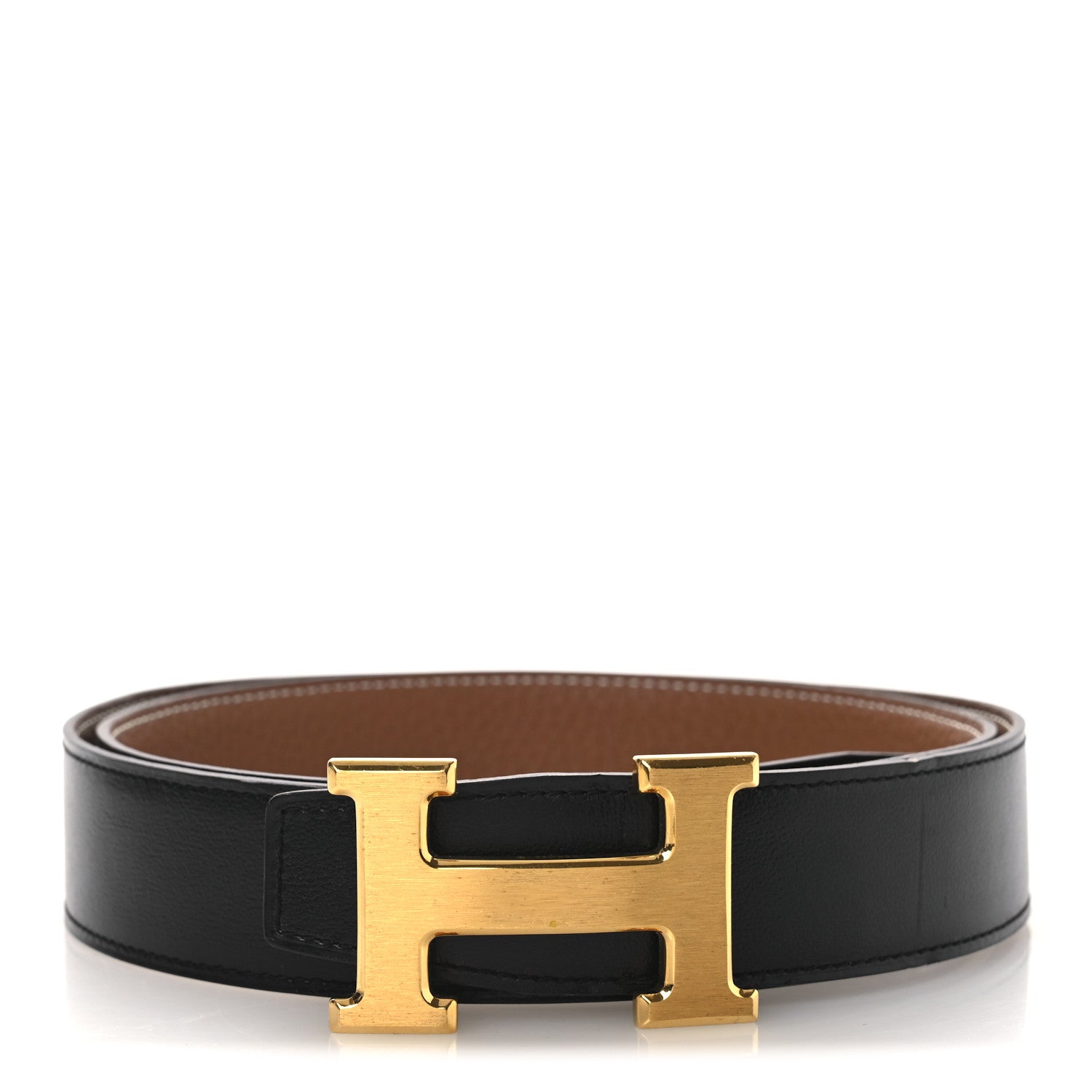 Hermes Swift Togo 32mm H Belt 90 36 Black Gold 1817356 – FASHIONPHILE