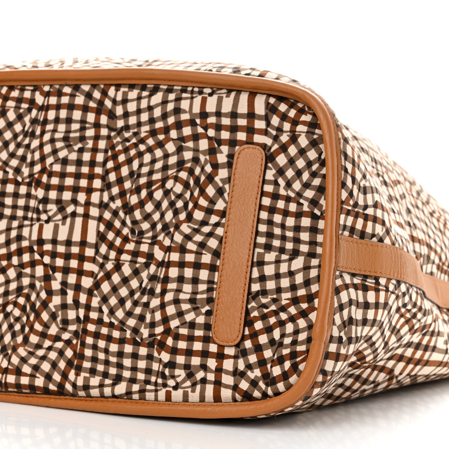 MCM Visetos Large Liz Reversible Shopper Tote Cognac 15 of 15