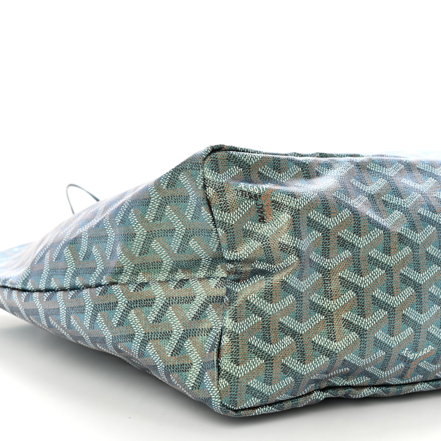 Iridescent Goyardine Saint Louis PM Pearly Green