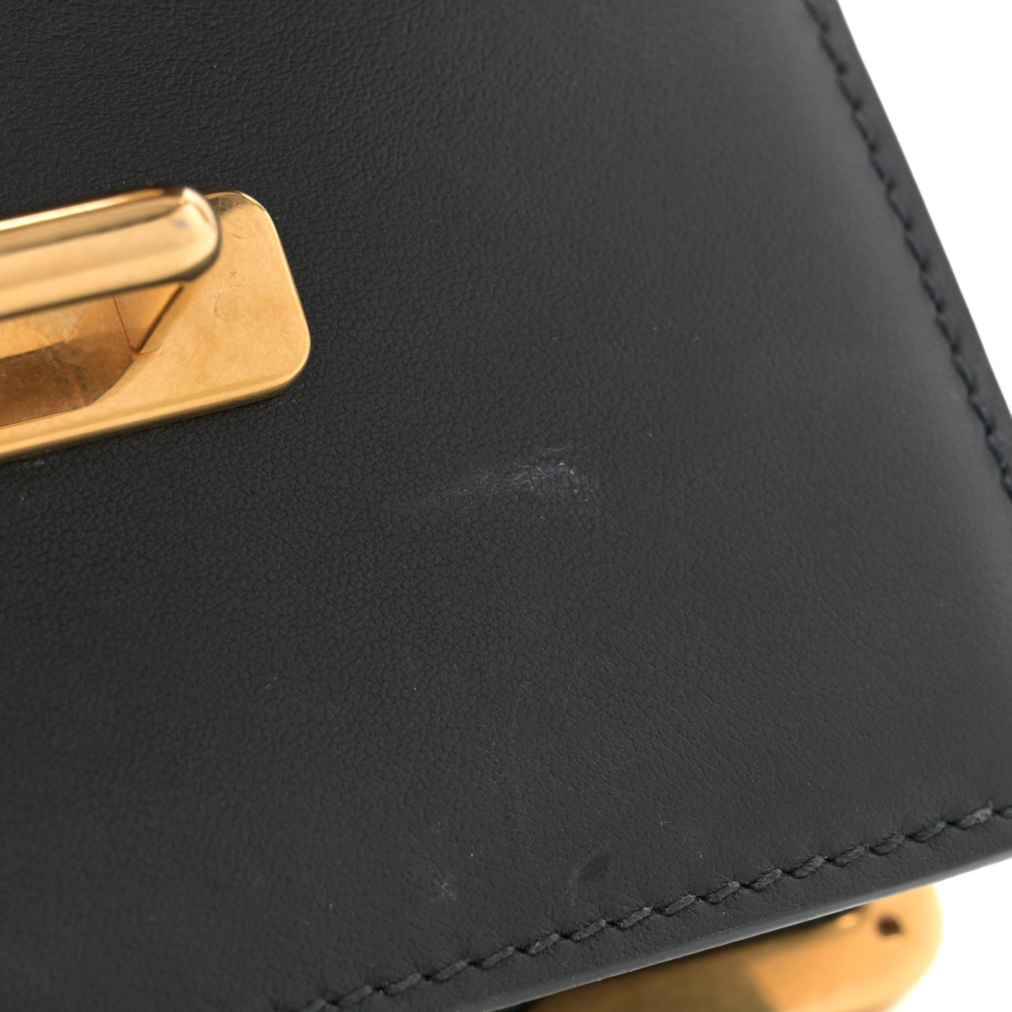City Calf Saffiano Cahier Bag Black