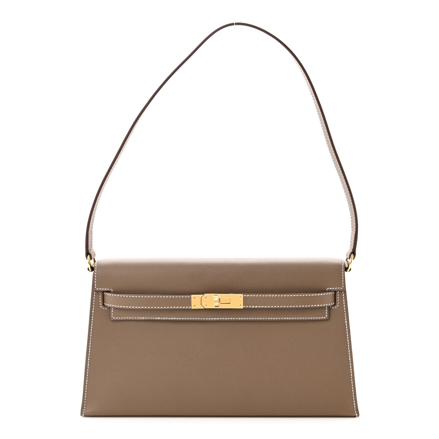 Madame Calfskin Kelly Elan Etoupe