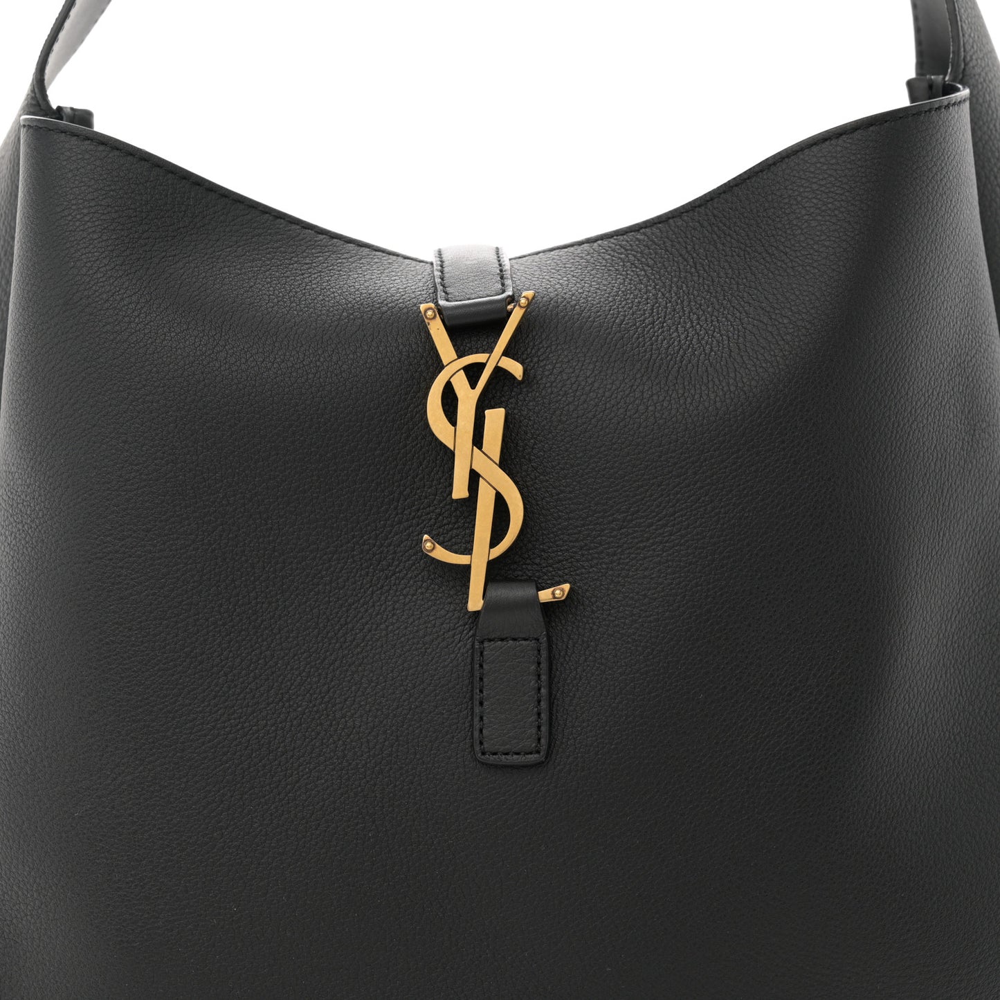 Smooth Calfskin Large Le 5 A 7 Soft Hobo Black
