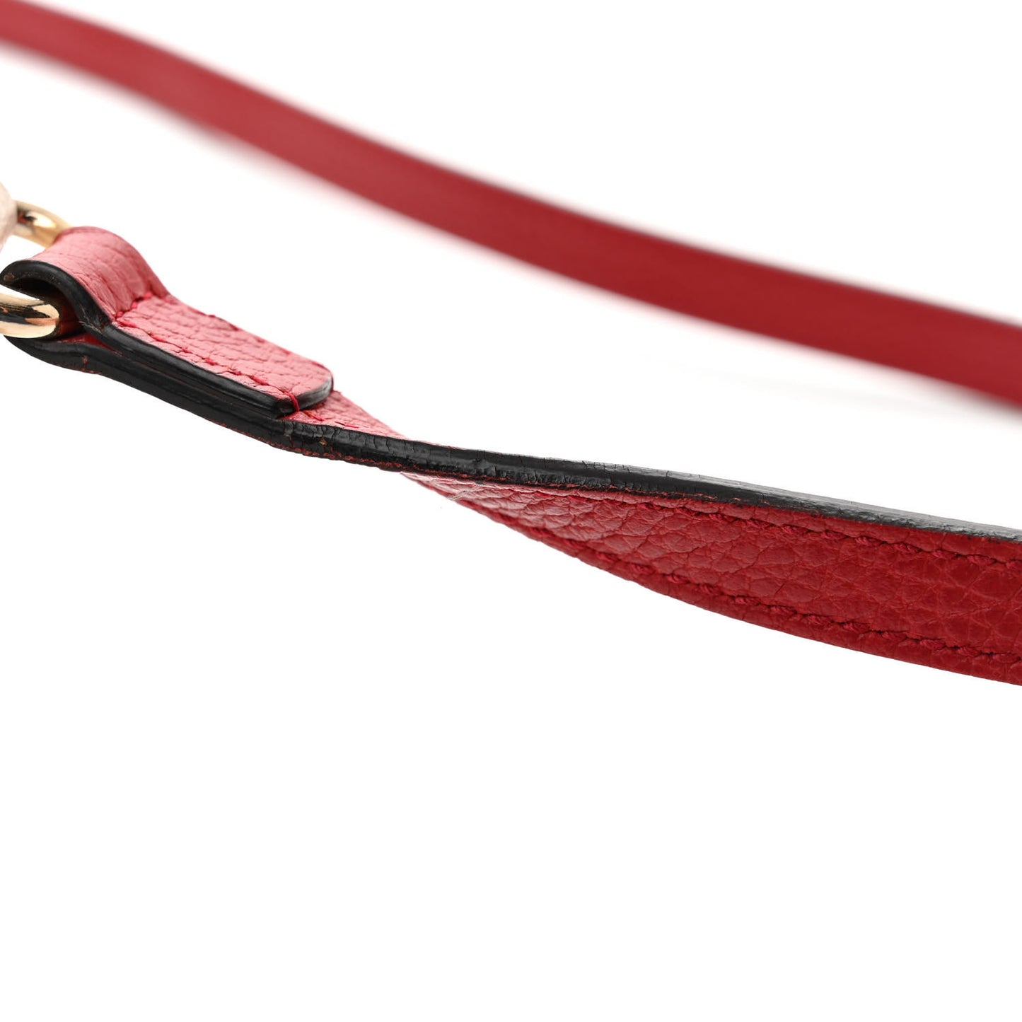 Dollar Calfskin Small Soho Disco Bag Blue Hibiscus Red Mystic White