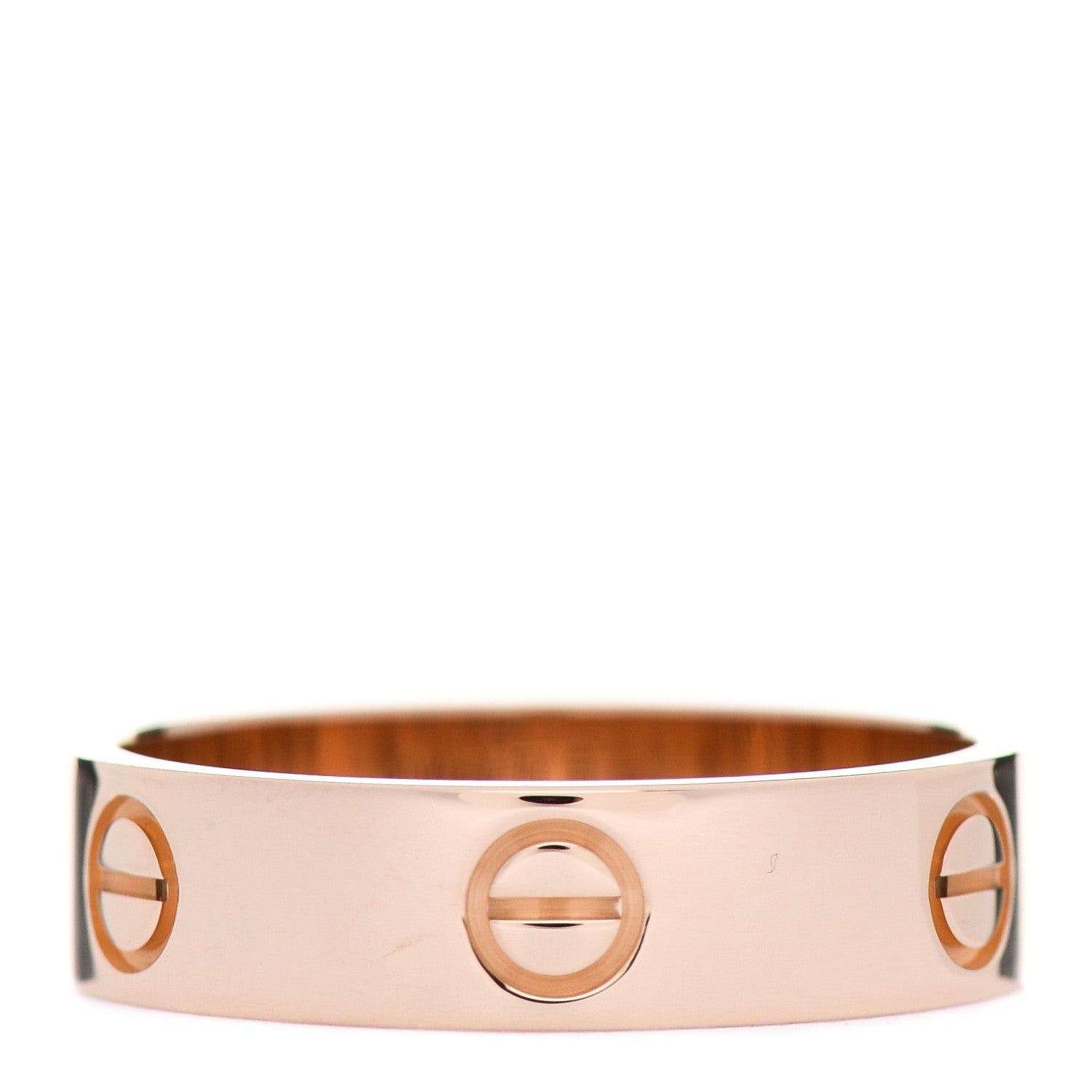 Cartier 18K Pink Gold 5.5mm LOVE Ring 61 9.5 3 of 4