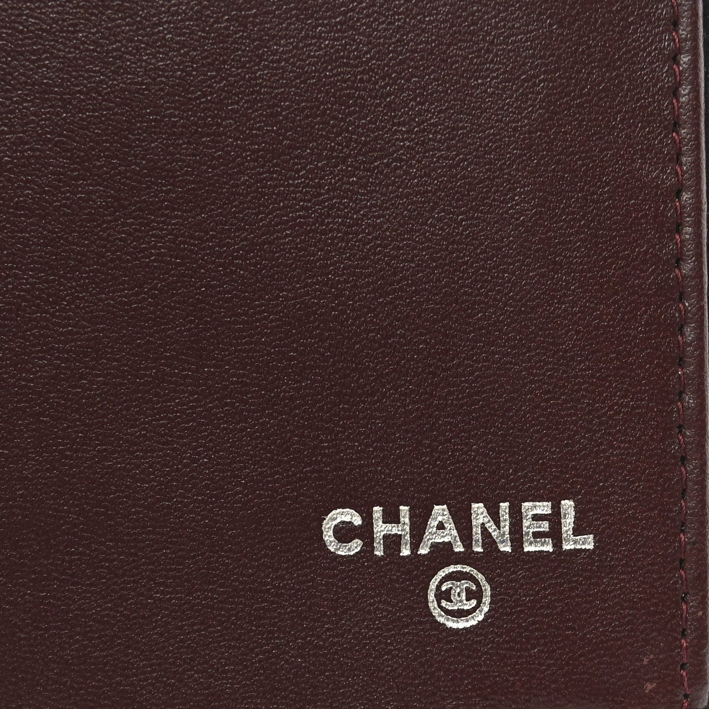 Lambskin Quilted Long Flap Wallet Black