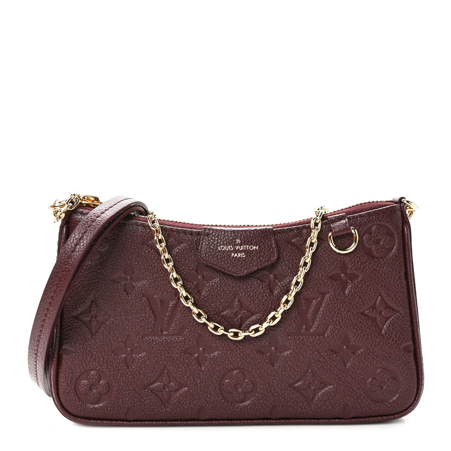 Louis Vuitton Empreinte Easy Pouch On Strap Wine 1 of 10