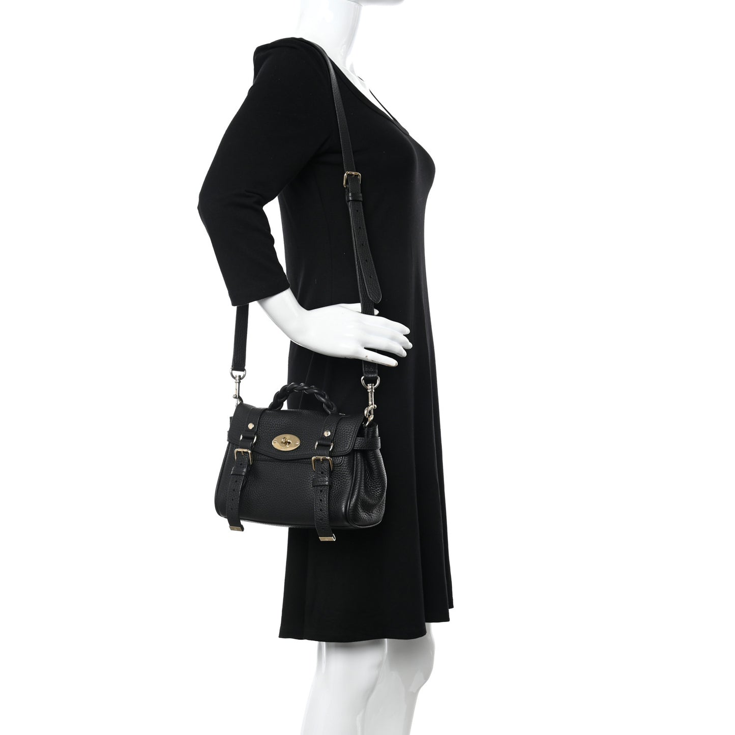 Heavy Grain Mini Alexa Black