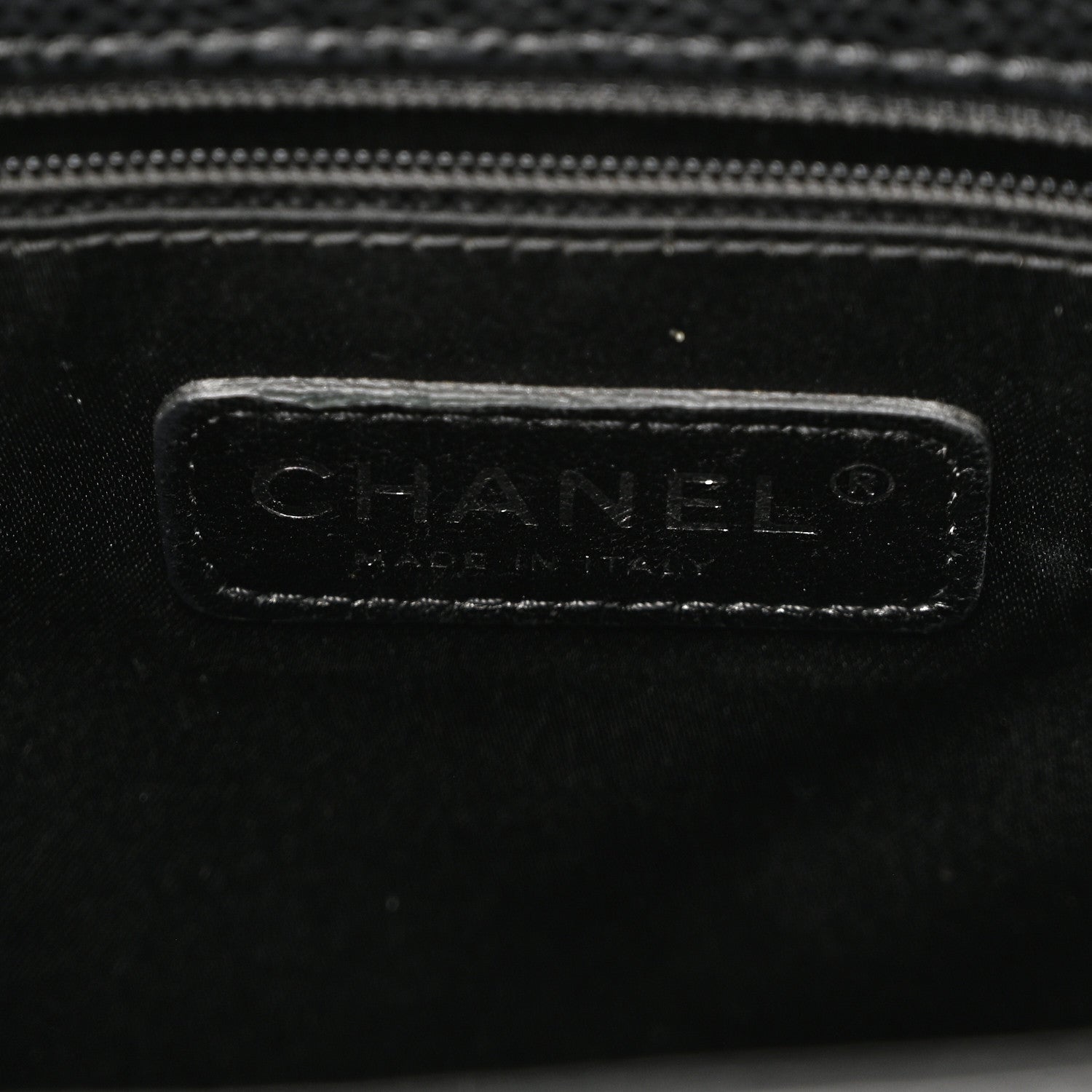 Chanel Caviar Quilted Grand Shopping Tote GST Black 6 of 10