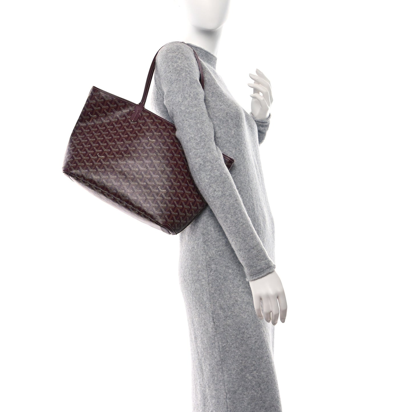 Goyardine Artois PM Burgundy
