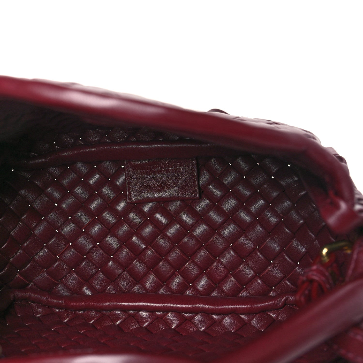 Bottega Veneta Nappa Intrecciato Small Cobble Top Handle Bag Barolo 5 of 9