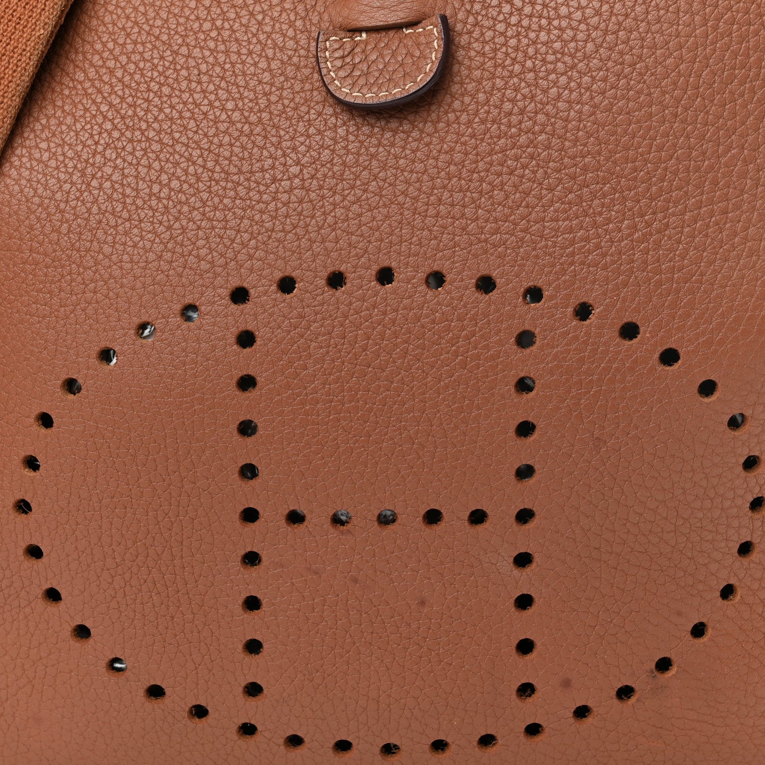 Hermes Taurillon Clemence Evelyne III PM Gold 9 of 15