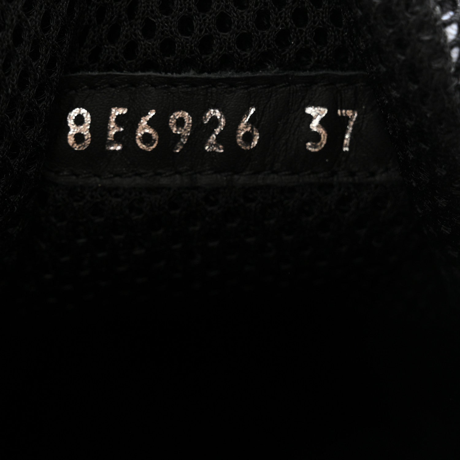 Fendi Nylon Womens FFreedom Sneakers 37 Blue Black 8 of 11