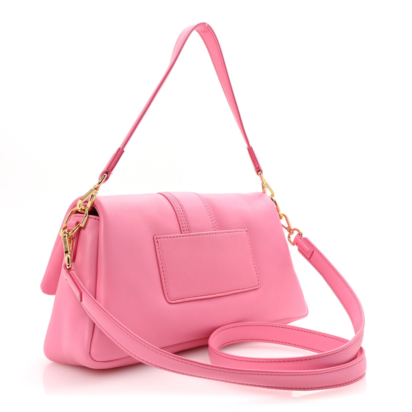 Padded Lambskin Le Petit Bambimou Neon Pink