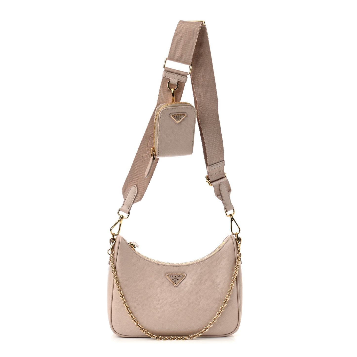 Saffiano Re-Edition 2005 Shoulder Bag Ninfea