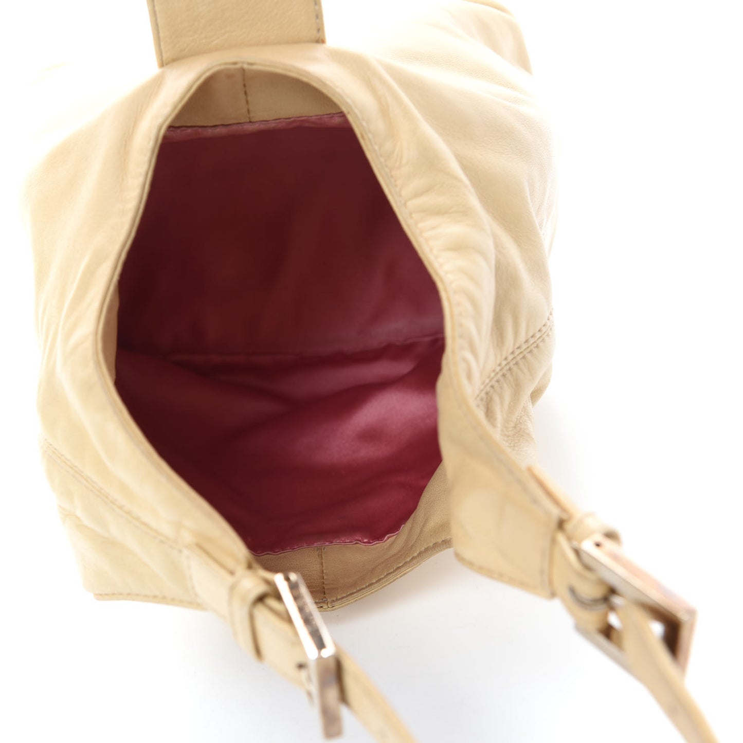 Nappa Small Hobo Beige