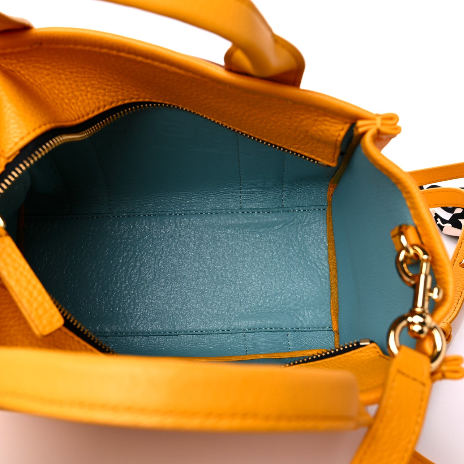 Marc Jacobs Grained Calfskin Small The Tote Bag Artisan Gold 5 of 11