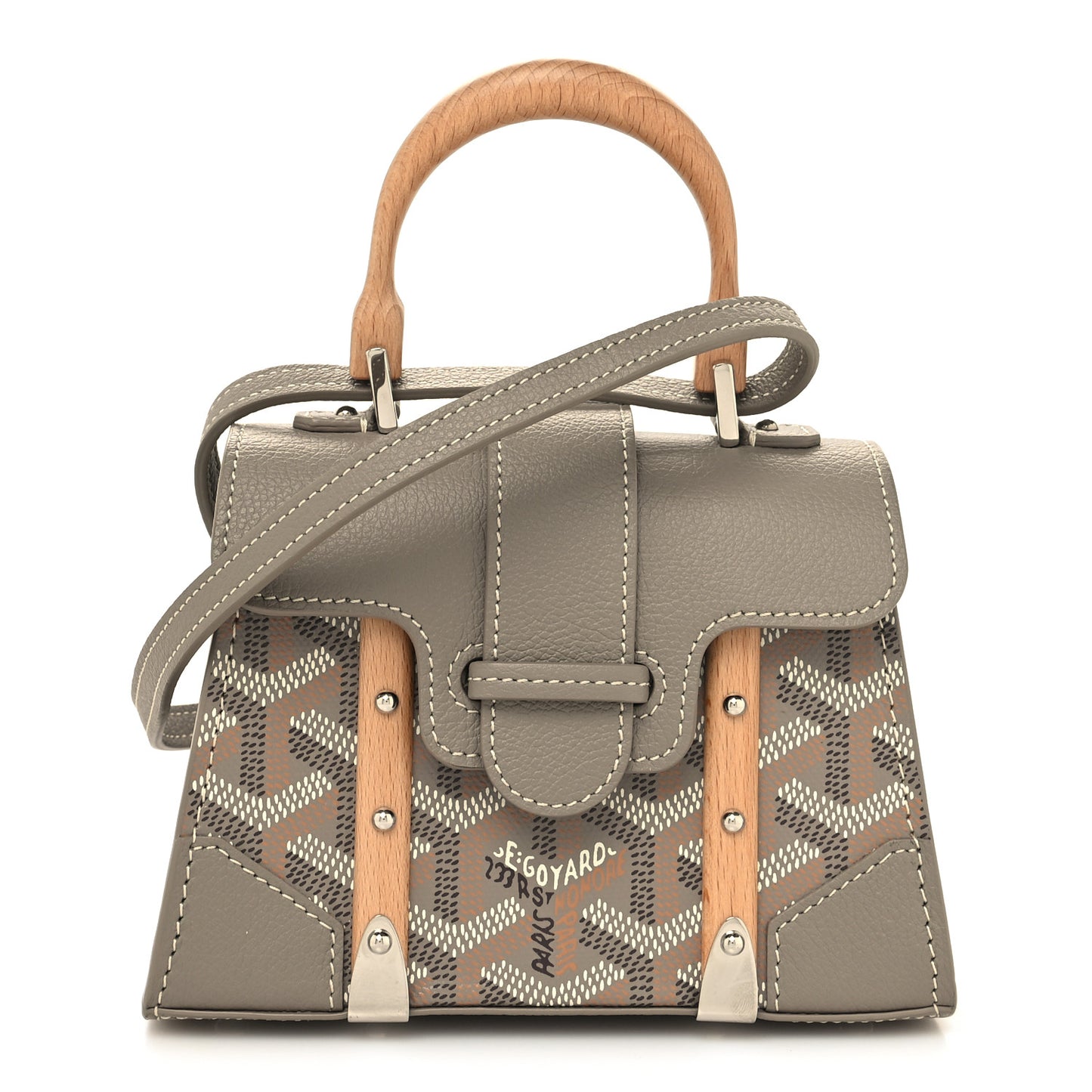 Goyardine Structure Nano Saigon Grey