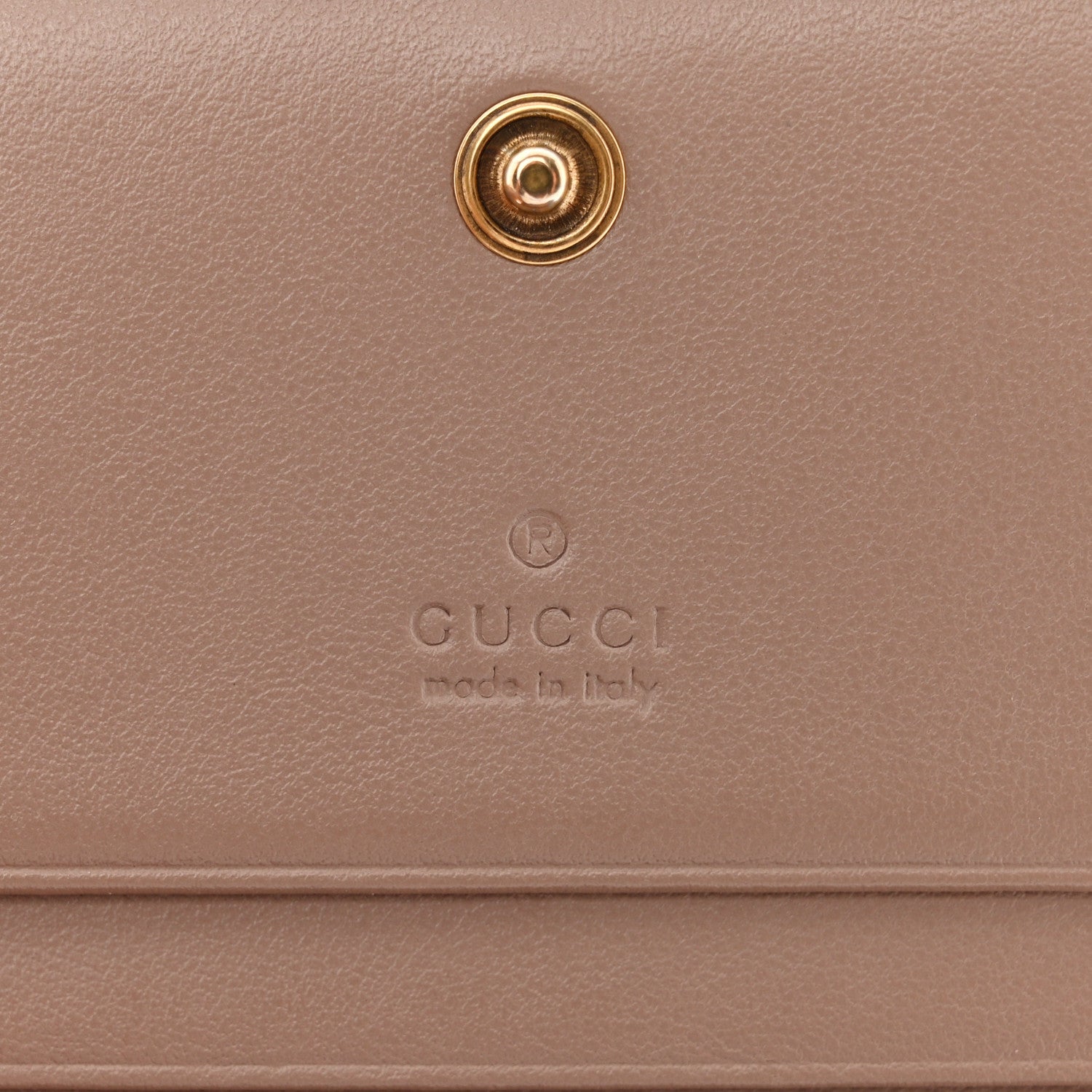 Gucci Calfskin Matelasse GG Marmont Card Case Porcelain Rose 7 of 10