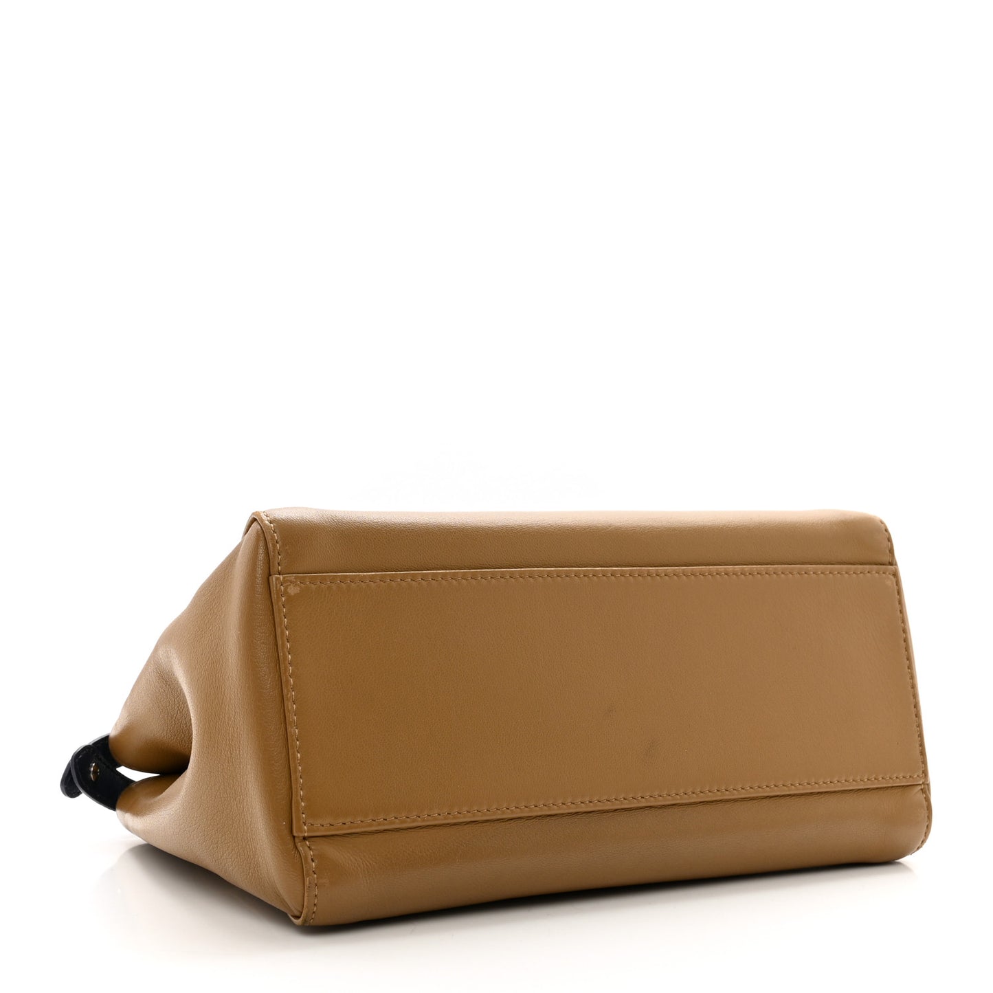 Nappa Mini Peekaboo Iconic Satchel Beige Blueberry Limone
