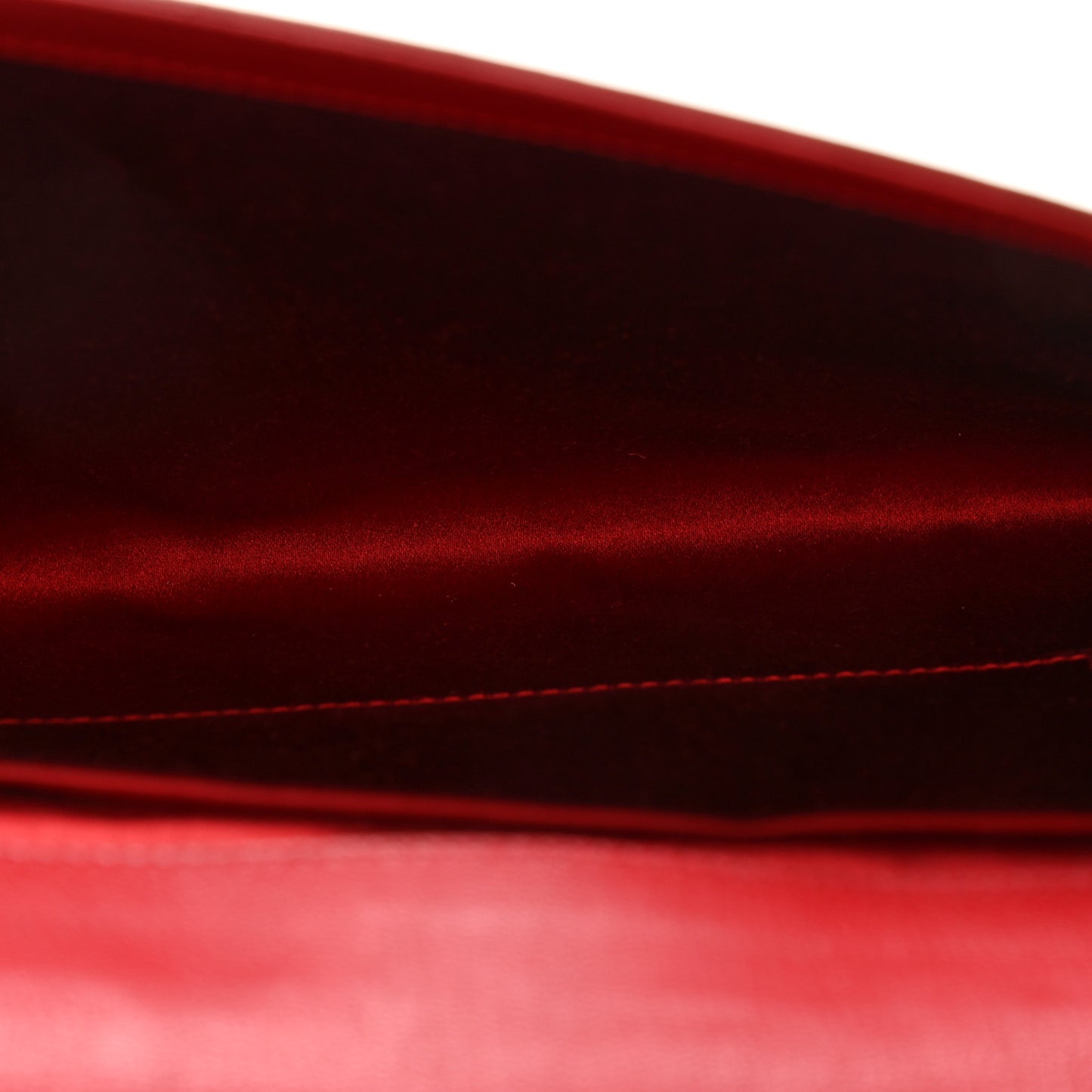 Goatskin Monogram Large Belle De Jour Clutch Red