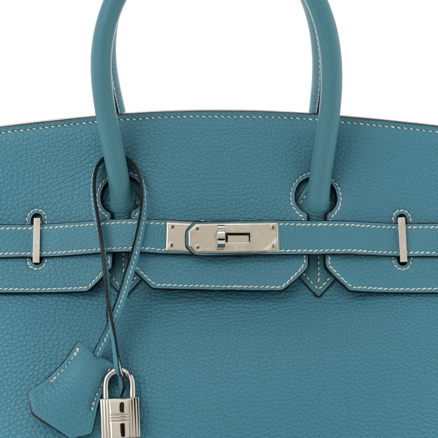 Togo Birkin 35 Blue Jean