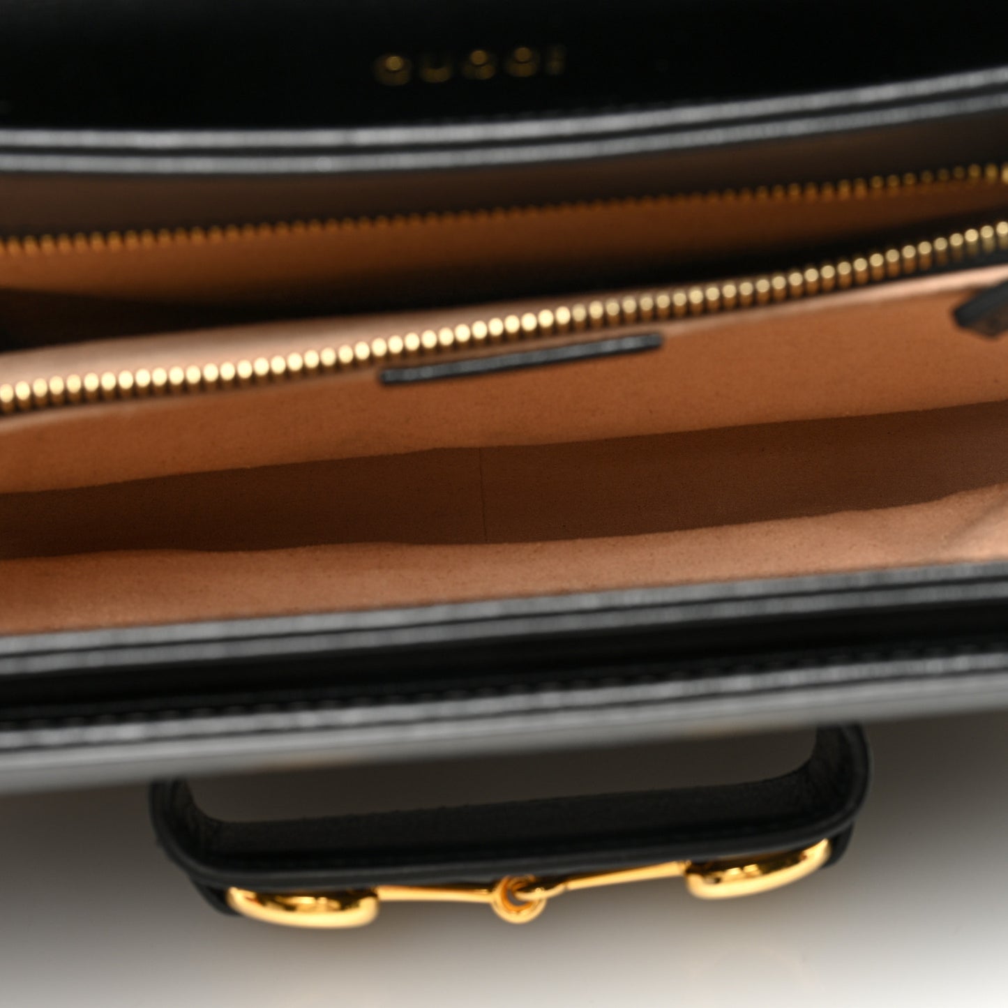 Azalea Calfskin Horsebit 1955 Shoulder Bag Black