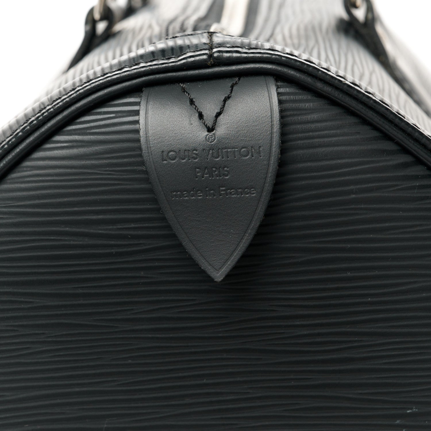 Louis Vuitton Epi Speedy 30 Black 6 of 12