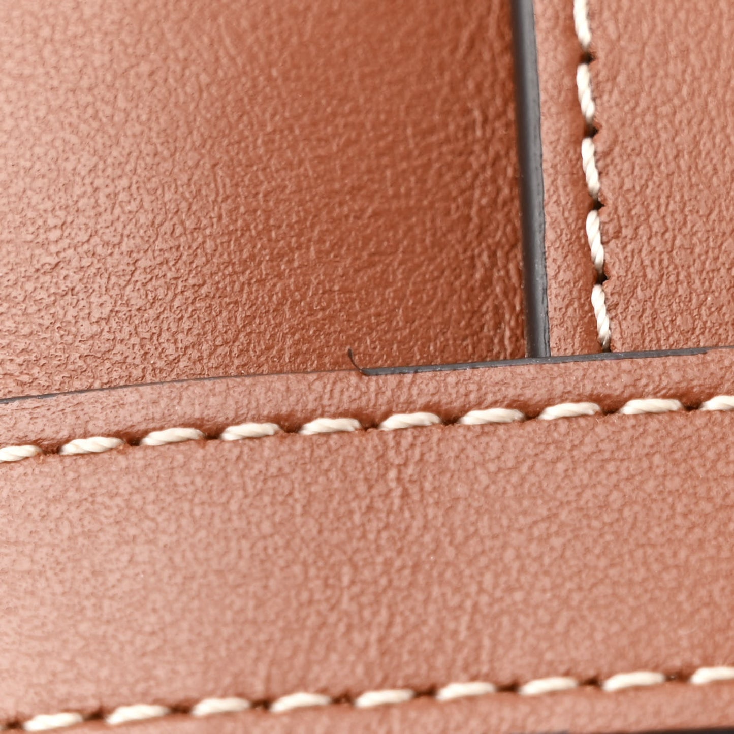 Smooth Calfskin Medium Strap Ava Shoulder Bag Tan