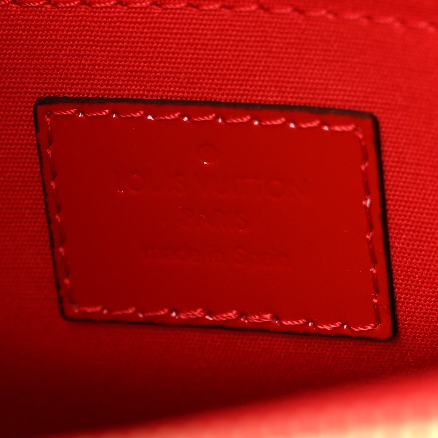 Louis Vuitton Vernis Montaigne MM Cherry 7 of 12