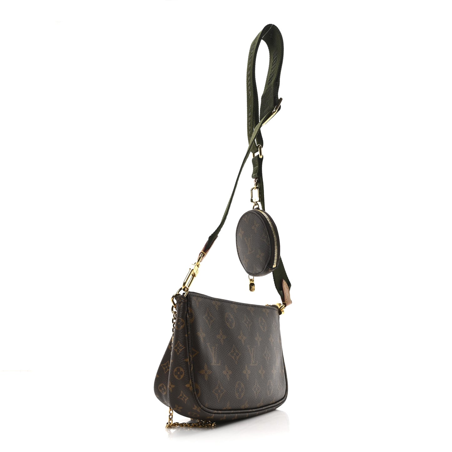 Monogram Multi Pochette Accessories Kaki