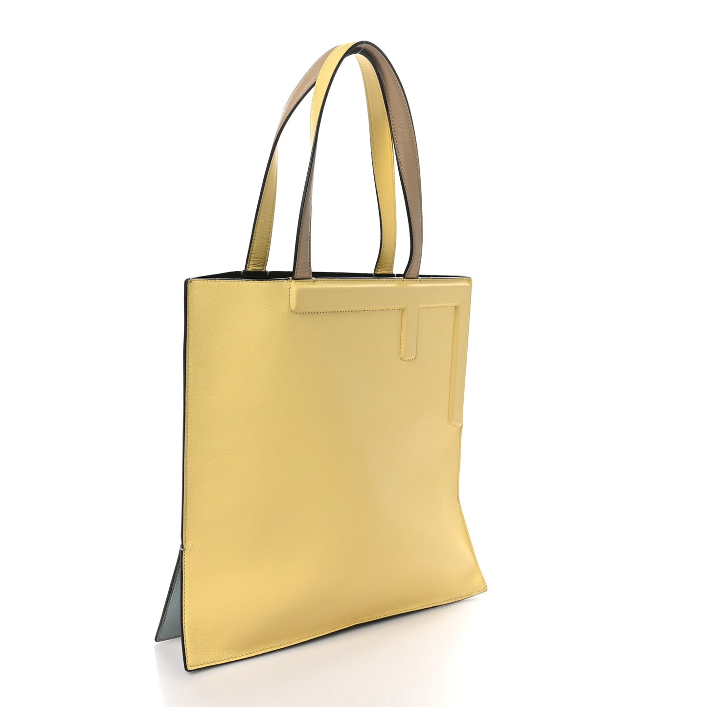 Vitello Bellagio Medium Fendi Flip Beige Amido Sorbet Anice