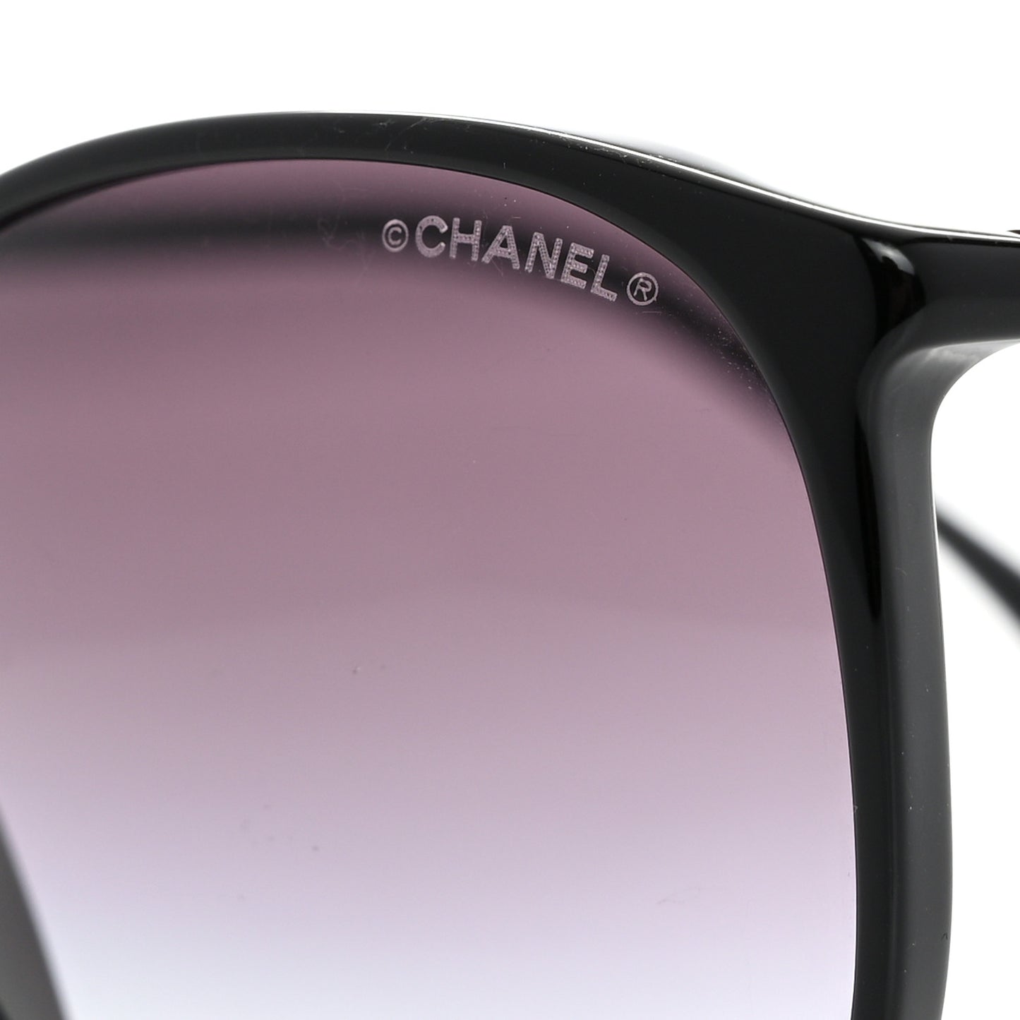 Acetate Round Sunglasses 5278 Black