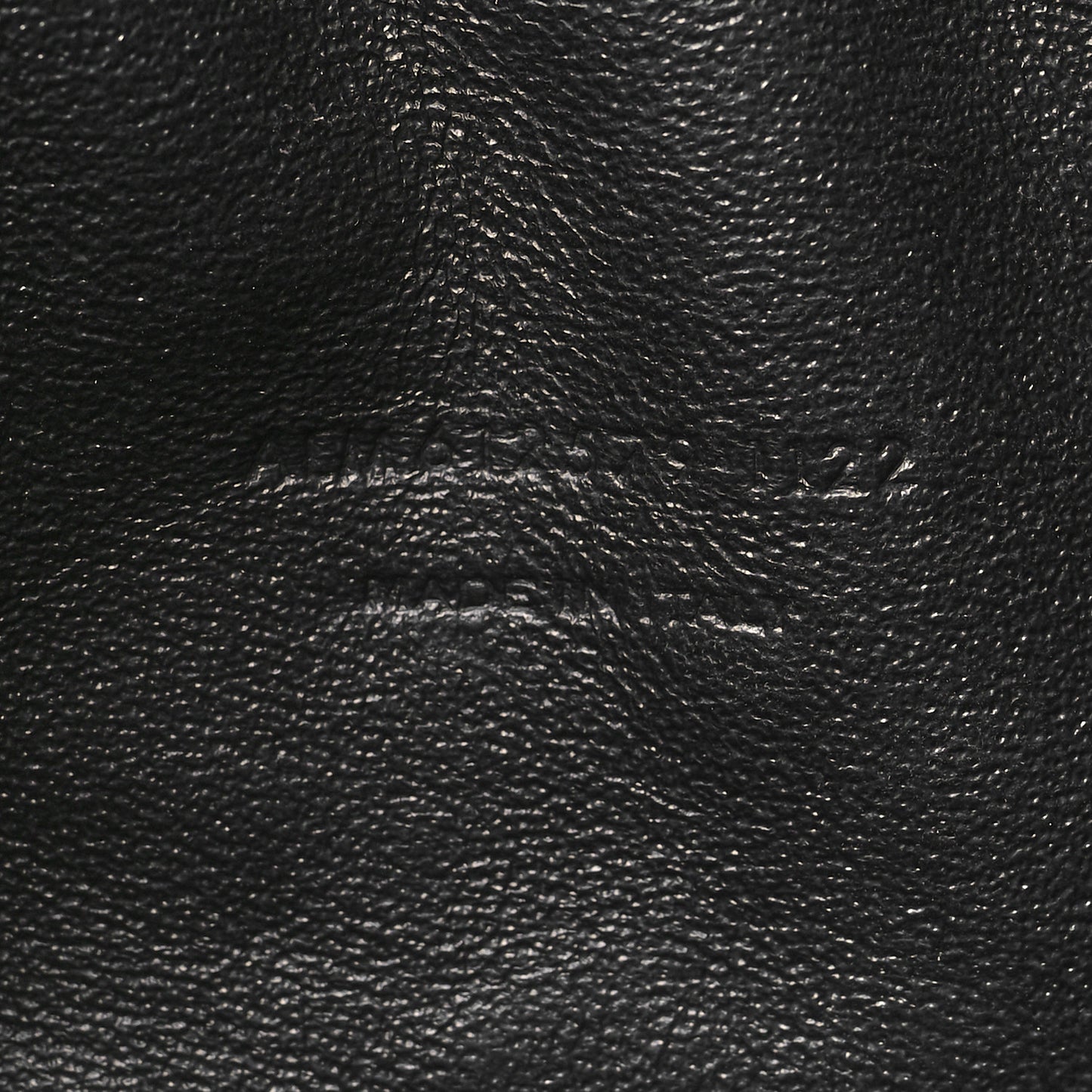 Grain De Poudre Matelasse Monogram Mini Lou Camera Bag Black