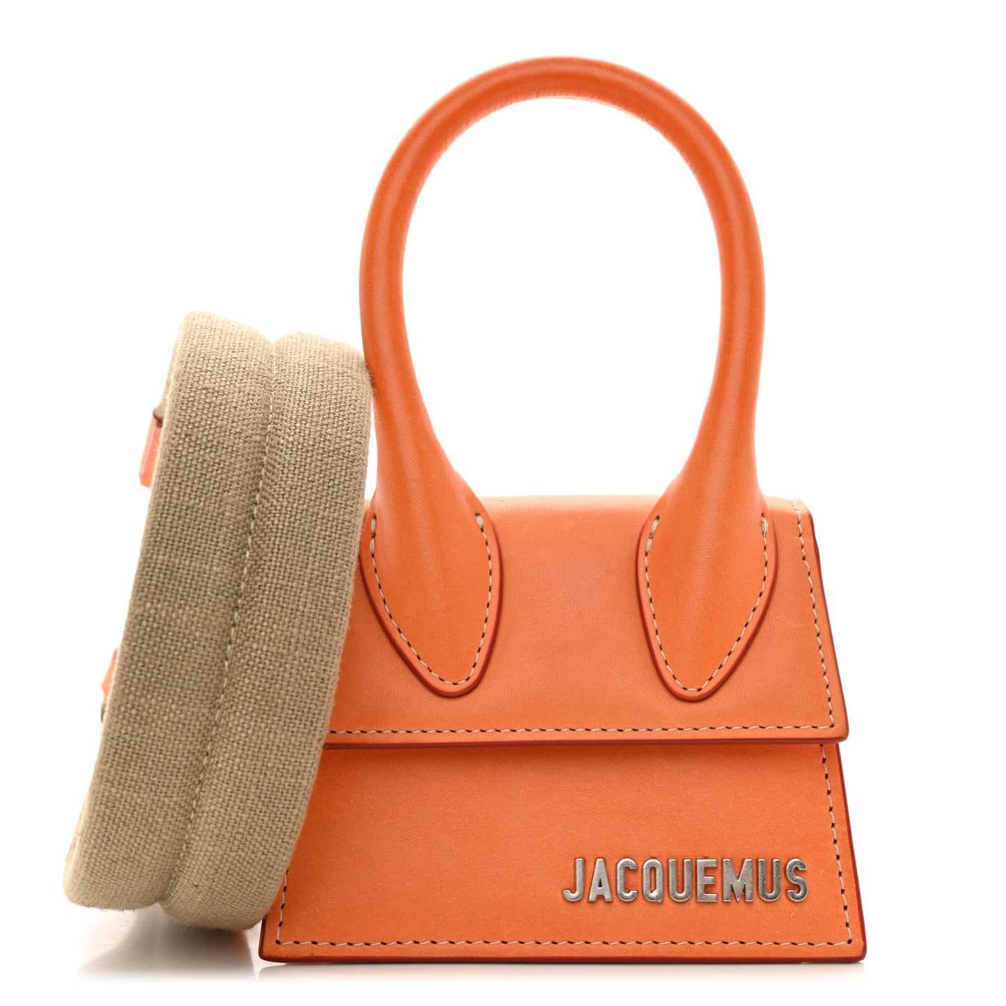 Smooth Calfskin Le Chiquito Homme Orange