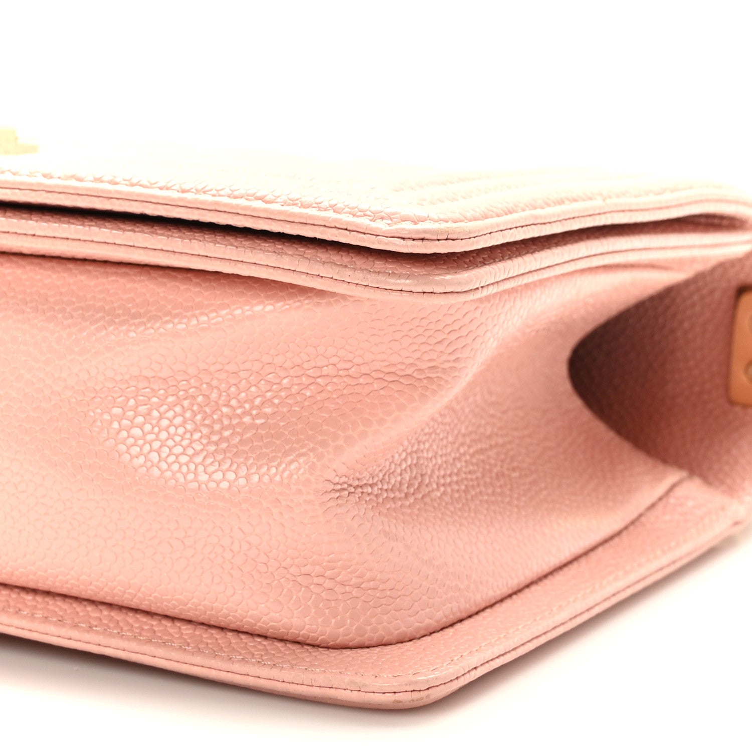 Chanel Caviar Quilted Medium Boy Flap Light Pink 9 of 9