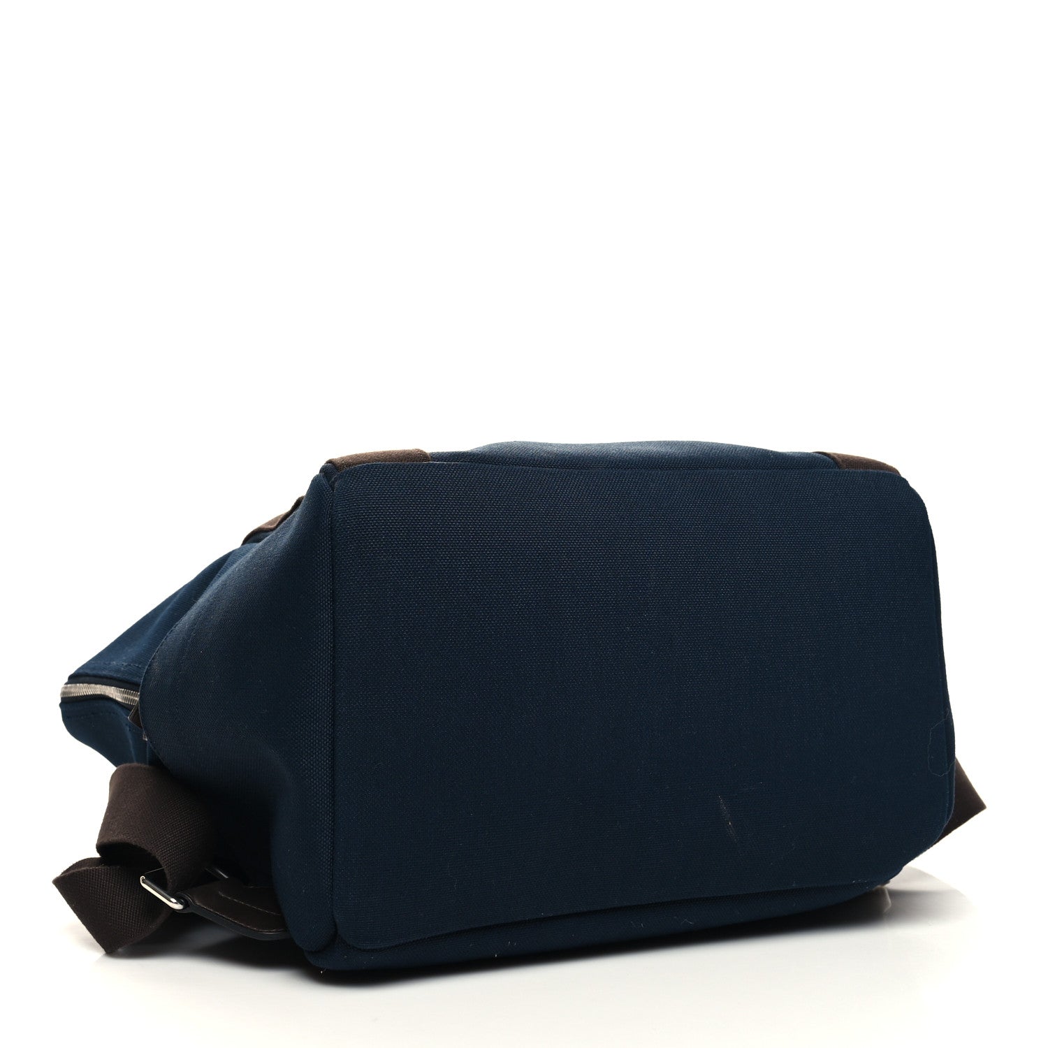 Hermes Toile Groom School Backpack Bleu Navy Feu 4 of 13