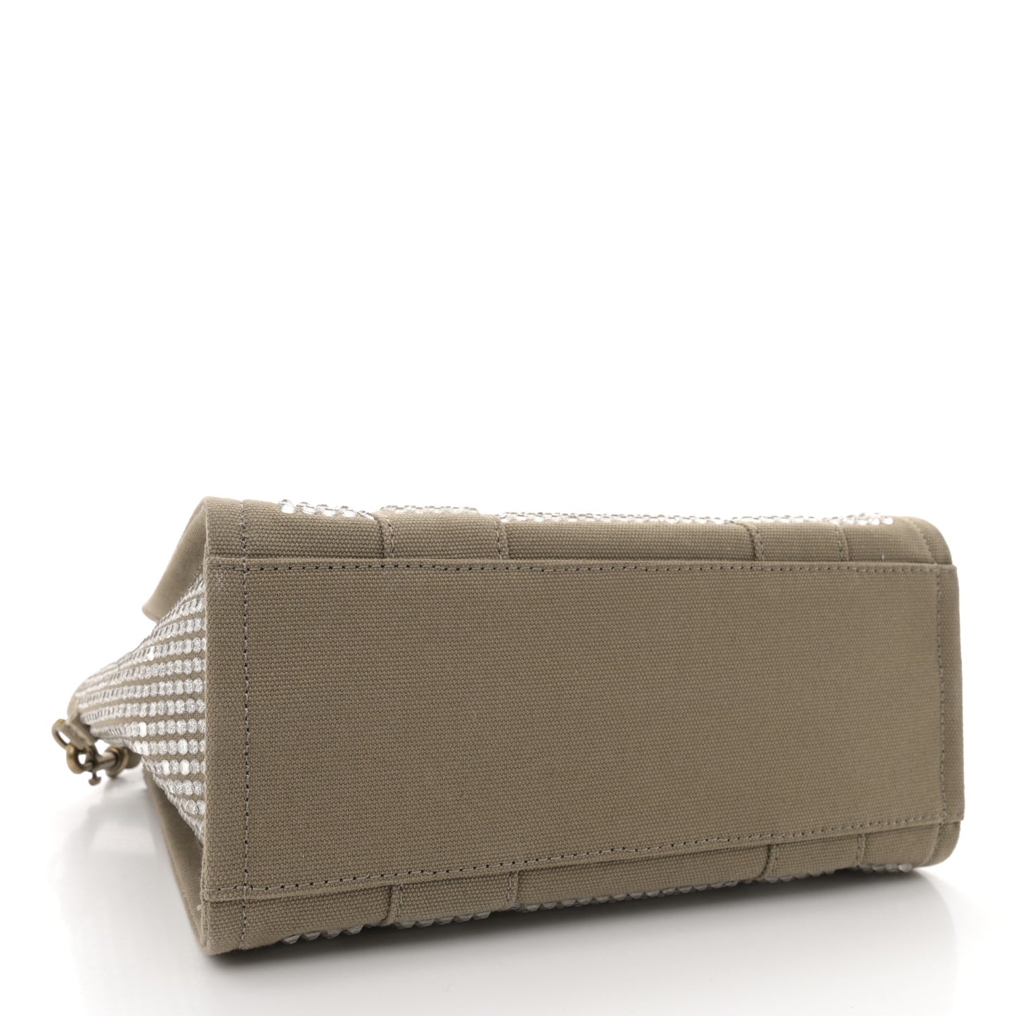 Crystal Canvas Small The Tote Bag Slate Green